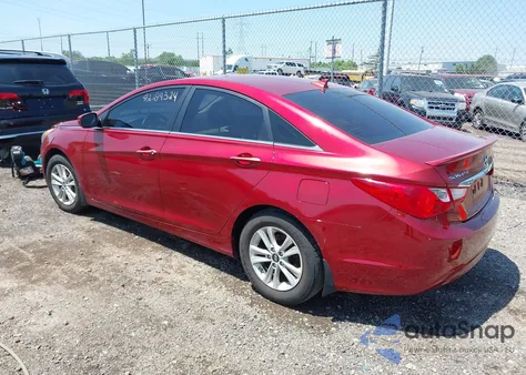 2013 Hyundai Sonata Gls из США, поврежденный, VIN 5NPEB4AC3DH774669